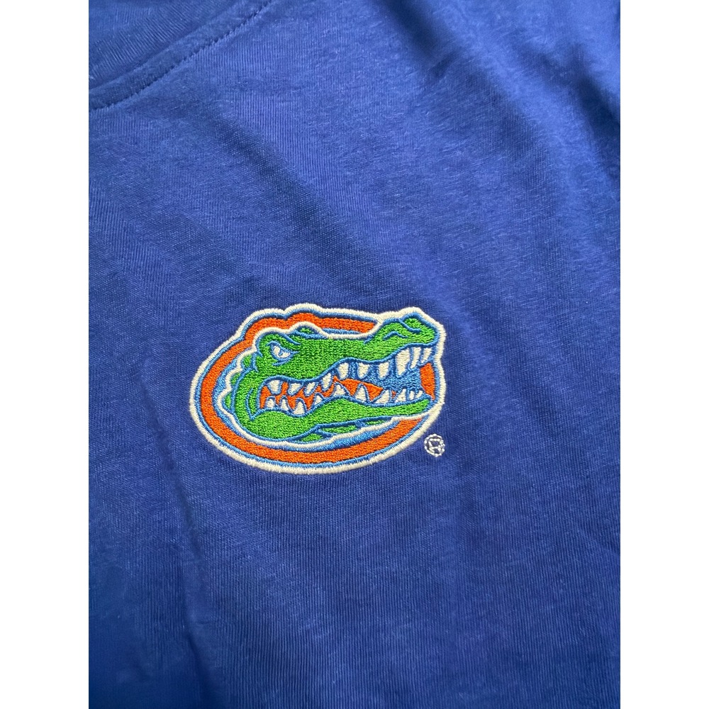Fanatics Florida Gators Womens Royal Blue T-Shirt Dress Embroidered Logo NWT L - Picture 2 of 6